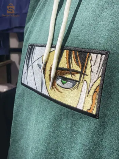 Embroded hoodies