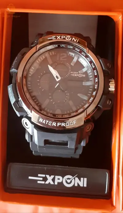 Montre de sport élégante pour hommes