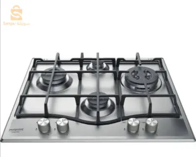 Plaque 4 feux inox ariston