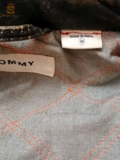 blouson homme cuir véritable original marque tommy