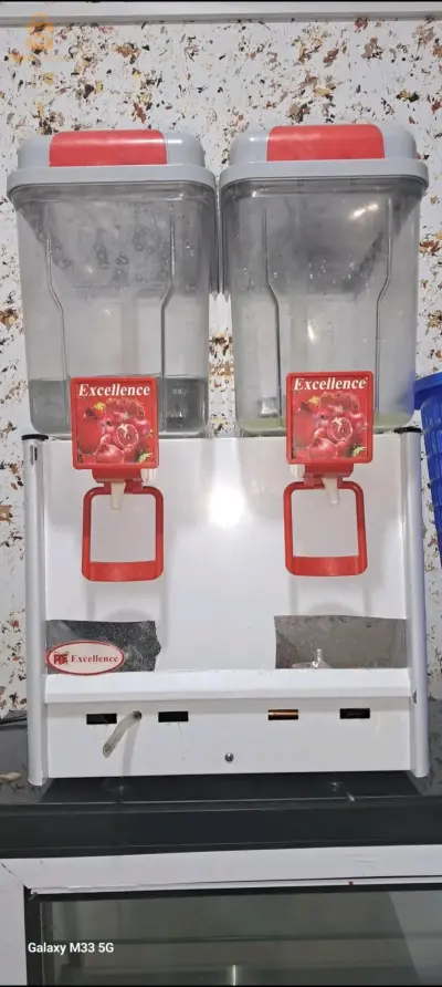 frigo et machine à jus