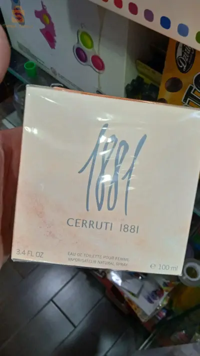 eau. de. toilette. cerruti.  1881.  femme