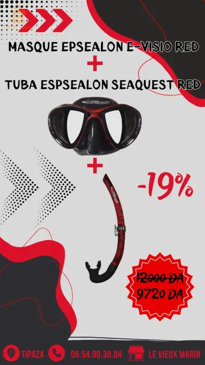 Masque chasse sous marine