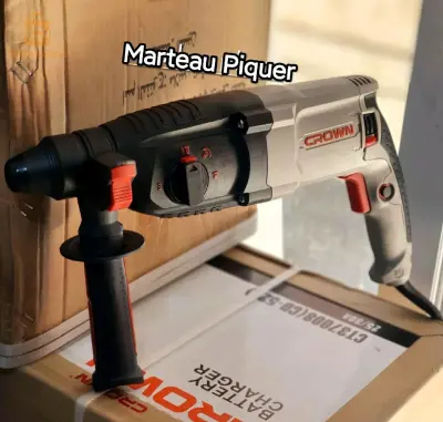 Marteau-piqueur Perforateur 28mm 800w CROWN
