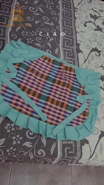 مئازر المطبخ بالسكاي و القماش