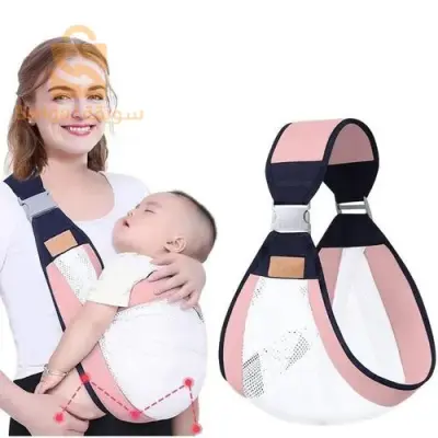 Générique Porte-bébé respirant, pour nouveau-né, réglable-rose