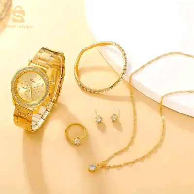 montre femme 6 pcs Ensemble