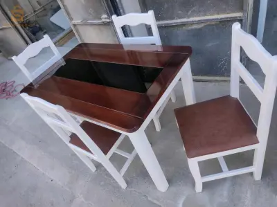 table cuisine luxe 4et 6 chaise