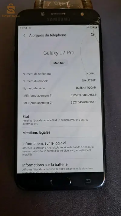 Samsung J7 Pro et J7 Core