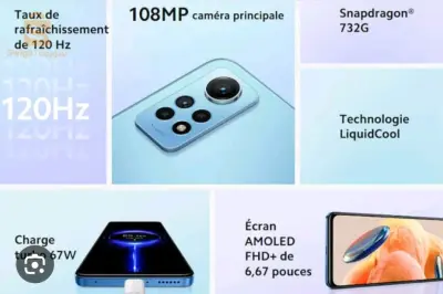 Etat 9/10 utiliser pendant quelques semaines   8/256
avec la boite et chargeur
