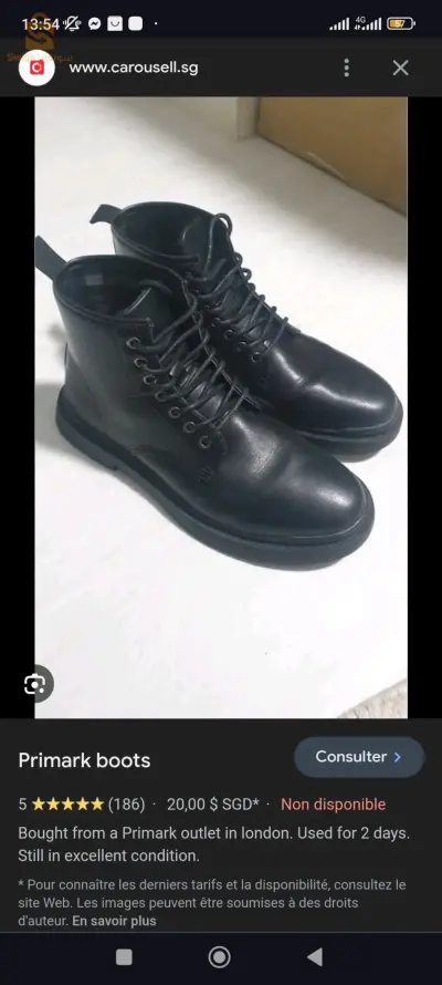 chaussure original Primark pointure 41