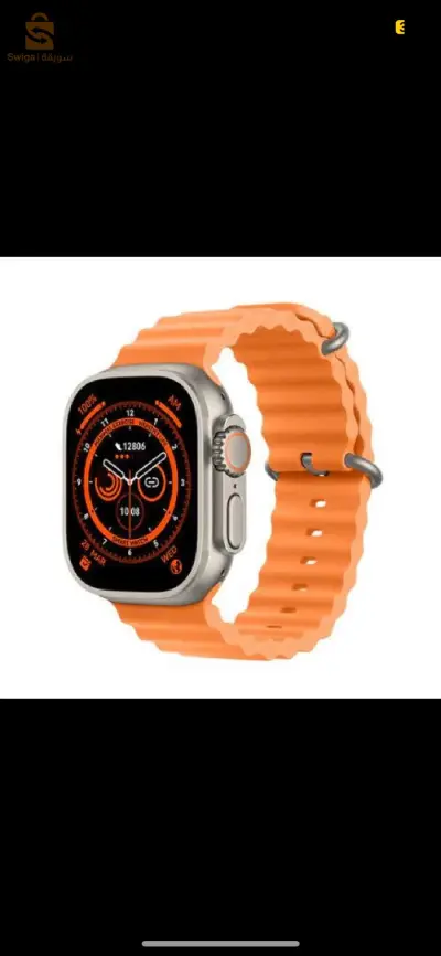 New TW18 Ultra SmartWatch With Wireless Charging For Men Women 🔥💙