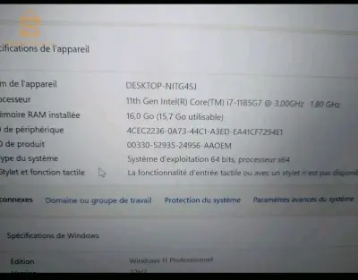 Dell i7 11th
