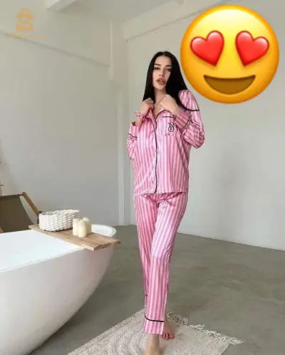 pyjama satin victoria