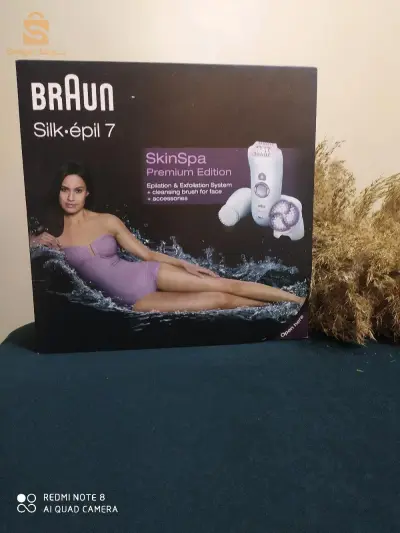 💯💯 coffret appareil épilation Braun epil7 corps et visage original allemand garantie 💯💯💯