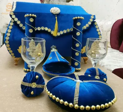 كراء طبق حنة وصناديق جهاز العروس همة وشان