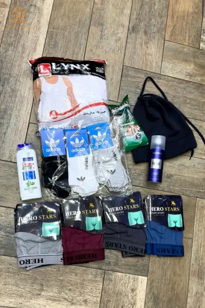 🔥🔥SUPER Pack Promo 🔥  3800  🔥

(4)  بوكسور hero stars 
(4)  ديباردور   Lynx 
(8)  تقاشر  100/  coton
(5) شفرات حلاقة  ASCO 
(1) Bonnet coton 
(1)  شامبو venus
(1) ريحة inspiration happy