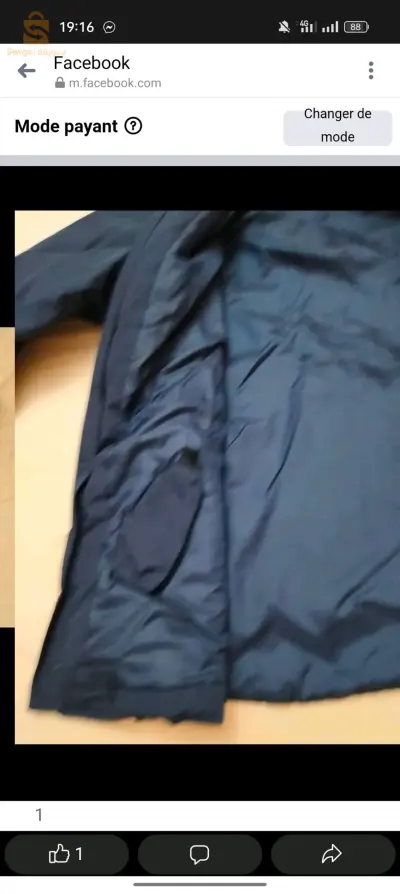 veste sport imperméable mi longue marque Nike