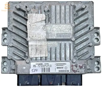 kit 1.5 dci 105ch calculateur moteur brc et lecteur de carte