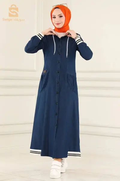 معطف طويل جين