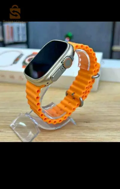 🚨🔥اجري متراطيش لافااااار 🔥🚨تخفيض لمدة يومين ✅ الساعة الذكية الاصلية ⌚ T800 smart watch ultra ⌚ ✅🛑السعر خيالي 199 الف فقط 🔥✅  متوفر في اللون اسود ⚫ برتقالي 🟠 تأتيكم بمقاس 49MM حجم رائع 🌟  و بميزة التصوير عن بعد ⚡ المواصفات : 👇  ✅ فائـقة المظهر  و بشاشة كبيرة و عالية الدقة 🕵️  ✅ترتبط بجميع اجهزة ios/android  ✅يمكنك اضافة اي صورة من الموبايل كخلفية للساعة  ✅ الاتصال و الرد على المكالمات و تنبيهات الرسائل (فايسبوك و تويتر و وسائل التواصل الاجتماعي) 💌  ✅قياس درجة الحرارة و الاكسيجين و ضغط الدم و دقات  القلب ❤️‍🔥  ✅قياس عدد ساعات النوم   ✅ رياضية و تساعدك على آداء التمارين الرياضية ⛷️⛹️🤾  ✅ حساب خطوات المشي او الجري او ركوب الدراجة 🚴  ✅خاصية مقاومة الماء watch waterproof  ✅ميزة التصوير عن بعد عبر كاميرة الهاتف 📱  ✅ تدعم جميع اللغات  ✅يمكنك انشاء قفل بكلمة مرور  ✅البحث عن الهاتف 📱  ✅المنبه ⏱️  ✅بطارية تدوم اكثر من 3 ايام 🟥للطلب أو الإستفسار الرجاء مراسلتنا على بريد الصفحة او الاتصال على الرقم التالي0556622847
