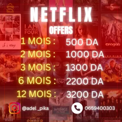 comptes netflix