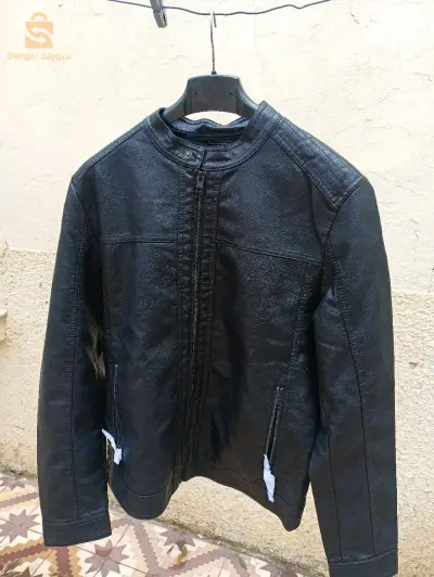 veste semi cuir original taille L