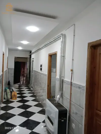 تركيب المدفأة