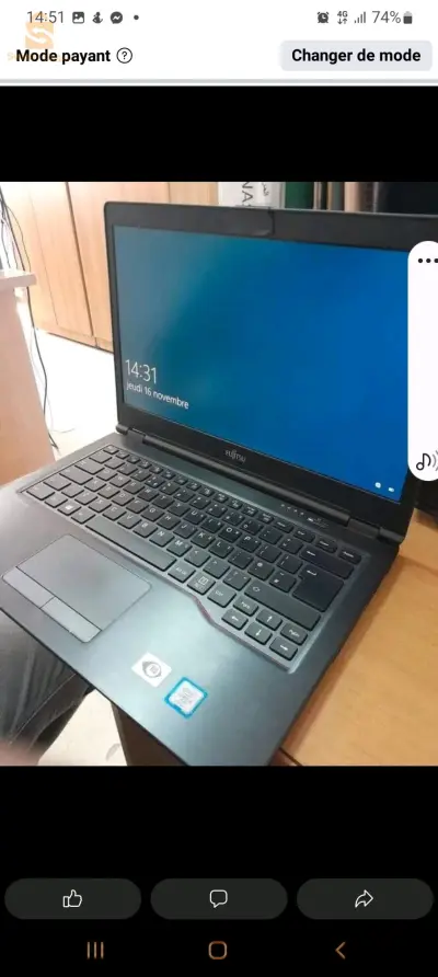 حاسوب محمول fujitsu