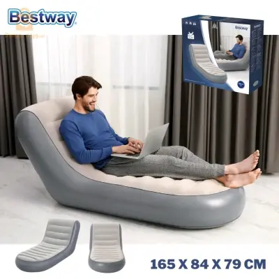 Bestway 75064 Chaise Longue Confortable Soft Top Portable
Il peut être utilisé dans les chambres ou même en camping.
Fait de matériaux très résistants et confortables.
Pliable pour un rangement facile. Valve de desserrage rapide.
Surface fluide confortable.
Construction robuste de forme ergonomique, solide et stable.
Conception de dossier très confortable.
6500دج
0665955230فب👉viber watts