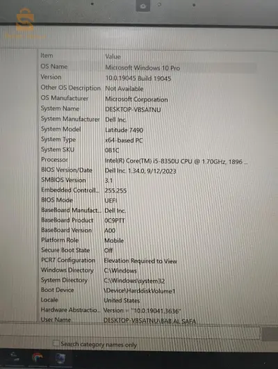 I5 8 eme génération vpro