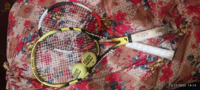 raquettes de tennis originales avec balles originales