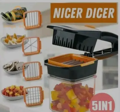 Nicer dicer 5 en 1 fruit et legumes 🧅🍠🥕