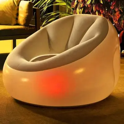 أريكة هوائية مريحة بمصباح LED تصميم أنيق