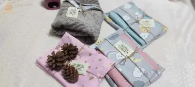couvertures et parures de draps pour bébé