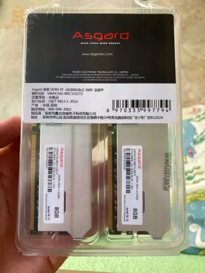 ram asgard DDR4 3200mhz