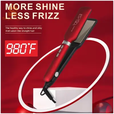 Lisseur Plaque Titanium 980°F Pour Kératine Et Protéine Enzo EN-3121