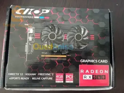 AMD Rx 560 4giga VRAM