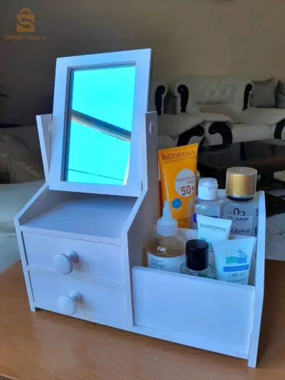 meuble rangement maquillage et bijoux