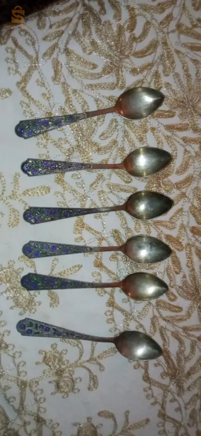 cuisinière argent