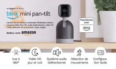 Caméra intelligente connecté Blink