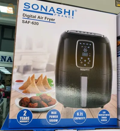 Friteuse sans huile sonashi 6.2L saf-620$🤍🤍