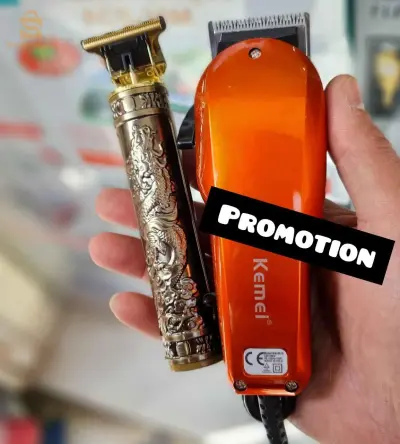 Pack 2tondeuse kemei 9012 et shuke zero
نوعية جيدة 
زوج ليطوندوز لافير مع كامل الدوزان