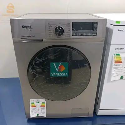 Machine à laver automatique géant 10kg gris
