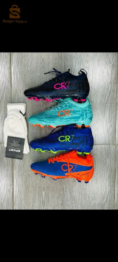 حذاء رياضي cr7 crampons Nv model اللون الاسود غير متوفر