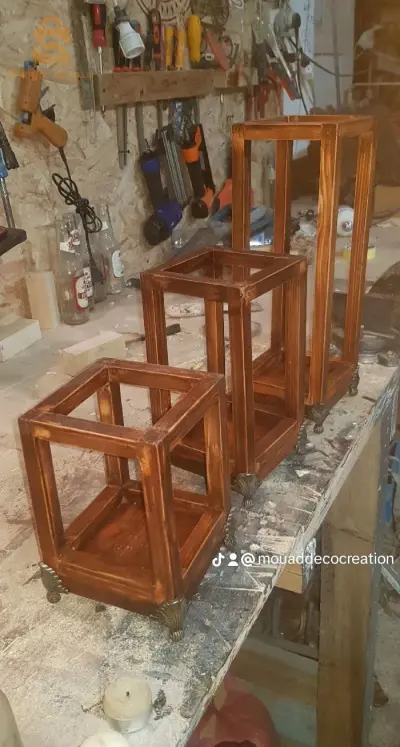 lanterne decoration bois palette epal