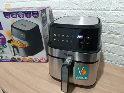 Friteuse de la marque géant
✅12 mois garantie
✅ Inoxydable
✅ Capacité 6,5L
✅ Contrôle tactile