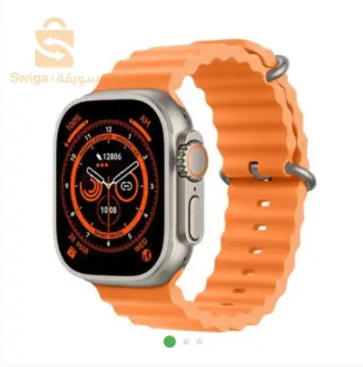 New TW18 Ultra SmartWatch With Wireless Charging For Men Women 🔥💙