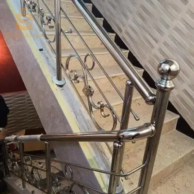 inox rampe escalier