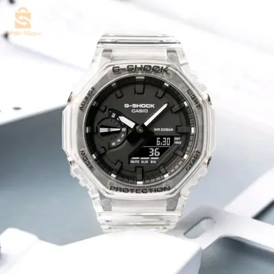 Montre Casio G-Shock fond noir_Transparent